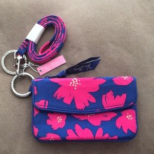 Vera Bradley ID & Lanyard